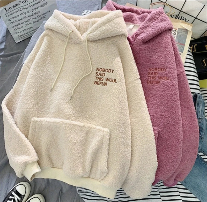 Casaco de Outono Feminino Harajuku.